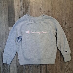 Champion Heather Gray Athletic Sweatshirt